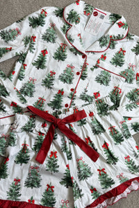 Under the Tree Ruffle PJ Set-Pajamas-jess lea-Gallop 'n Glitz- Women's Western Wear Boutique, Located in Grants Pass, Oregon