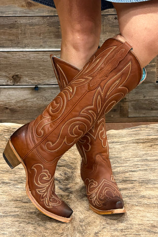 Desert Heirloom Tall Snip Toe Boot by Corral