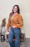 Desert Days Boho Rust Top By Miss Me