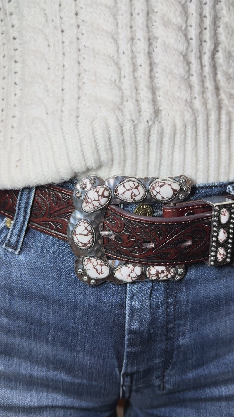 Snow Creek Belt Buckle Set