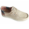 Men’s Roper Tan/Beige w/Flag Heel Canvas Hang Loose Shoe-Men's Footwear-Roper/Stetson-Gallop 'n Glitz- Women's Western Wear Boutique, Located in Grants Pass, Oregon