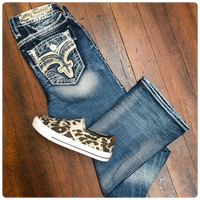 Rock Revival Mika Bootcut Jean-Bootcut-Rock Revival-Gallop 'n Glitz- Women's Western Wear Boutique, Located in Grants Pass, Oregon