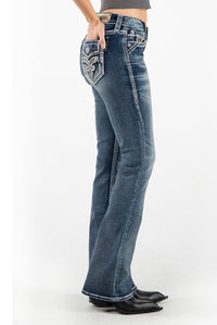 Rock Revival Chintzrose Bootcut Jean-Bootcut-Rock Revival-Gallop 'n Glitz- Women's Western Wear Boutique, Located in Grants Pass, Oregon