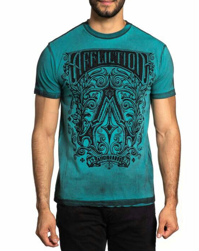 Affliction Men's Historic Iron Short Sleeve Tee-Men's T-Shirt-Affliction-Gallop 'n Glitz- Women's Western Wear Boutique, Located in Grants Pass, Oregon