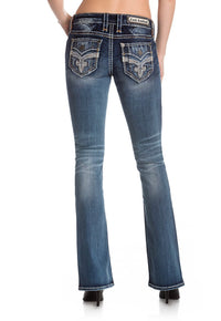 Rock Revival Silken Bootcut Jean-Bootcut-Rock Revival-Gallop 'n Glitz- Women's Western Wear Boutique, Located in Grants Pass, Oregon