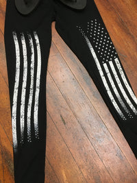 Freedom Flag Vocal Leggings-Legging-Vocal-Gallop 'n Glitz- Women's Western Wear Boutique, Located in Grants Pass, Oregon