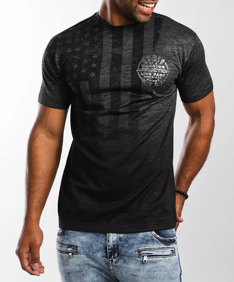 Affliction Men's Chris Kyle Kenai Short Sleeve Tee-Men's T-Shirt-Affliction-Gallop 'n Glitz- Women's Western Wear Boutique, Located in Grants Pass, Oregon