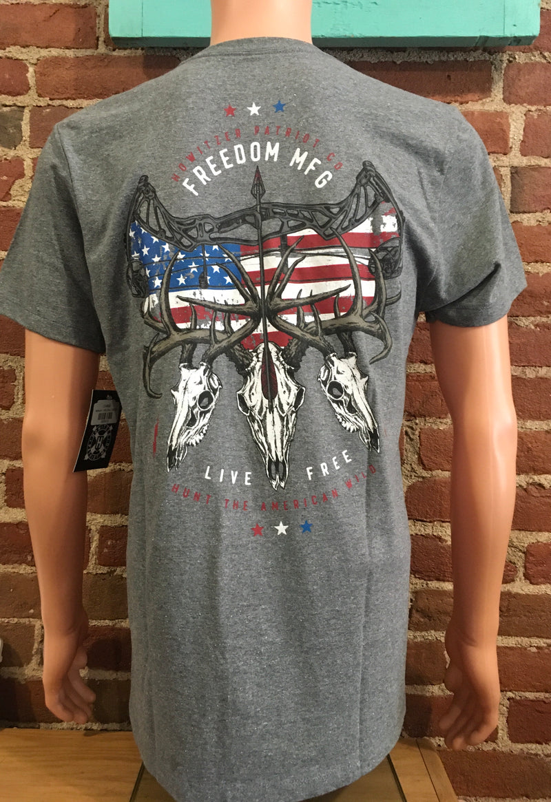 Howitzer Men's " Freedom Hunt" T Shirt-Men's T-Shirt-Howitzer-Gallop 'n Glitz- Women's Western Wear Boutique, Located in Grants Pass, Oregon