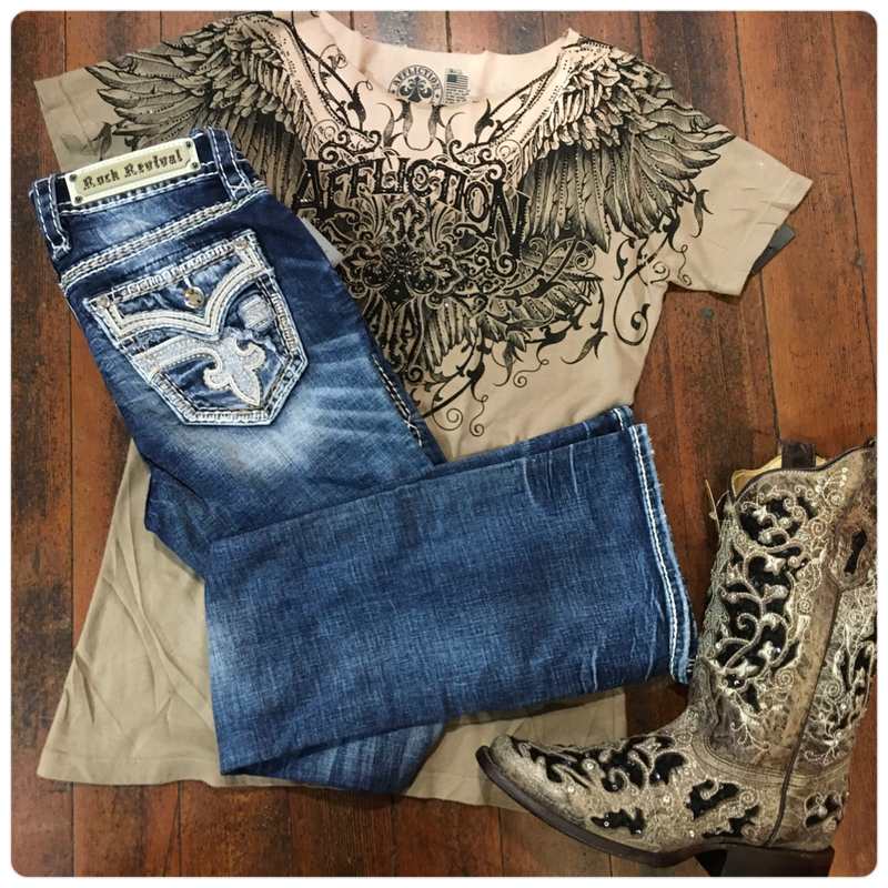 Rock Revival SOULINE Bootcut Jean-Bootcut-Rock Revival-Gallop 'n Glitz- Women's Western Wear Boutique, Located in Grants Pass, Oregon