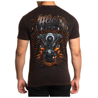 Affliction Men's AC Chrome Lord Short Sleeve Tee-Men's T-Shirt-Affliction-Gallop 'n Glitz- Women's Western Wear Boutique, Located in Grants Pass, Oregon