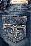 Rock Revival Hibiscus Boot Cut Jean-Bootcut-Rock Revival-Gallop 'n Glitz- Women's Western Wear Boutique, Located in Grants Pass, Oregon