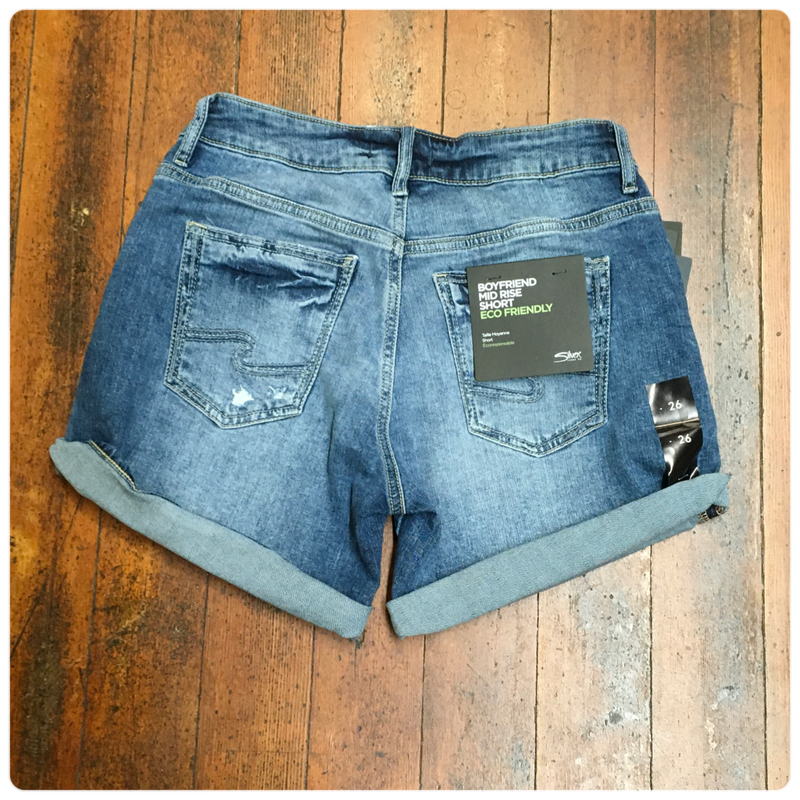 Silver Jeans Boyfriend Short-Shorts-Silver Jeans-Gallop 'n Glitz- Women's Western Wear Boutique, Located in Grants Pass, Oregon