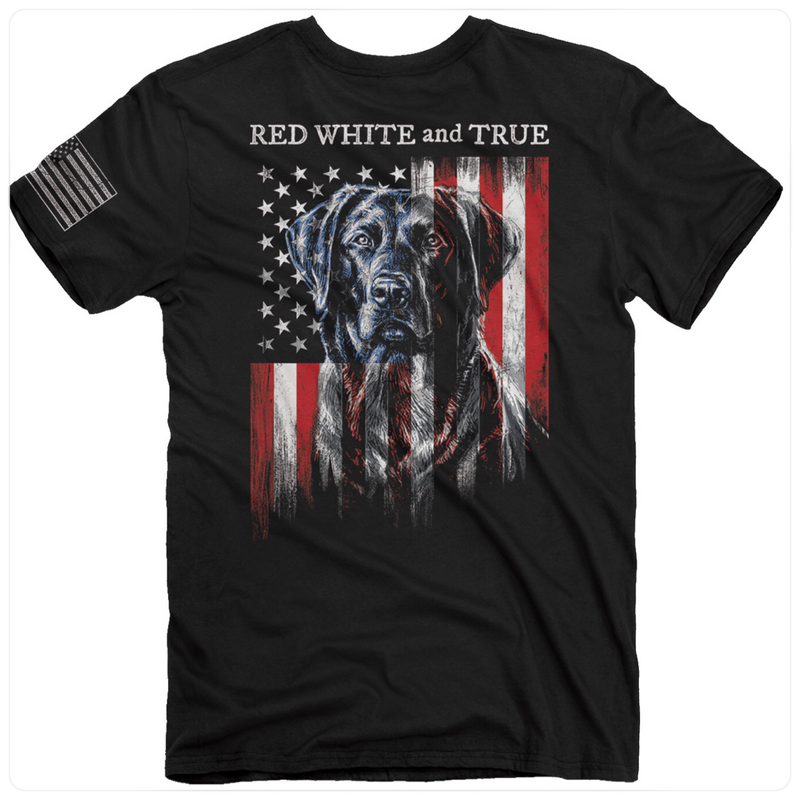 Red, White, True & Blue" Tee-Men's Graphic Tee-Buck Wear-Gallop 'n Glitz- Women's Western Wear Boutique, Located in Grants Pass, Oregon