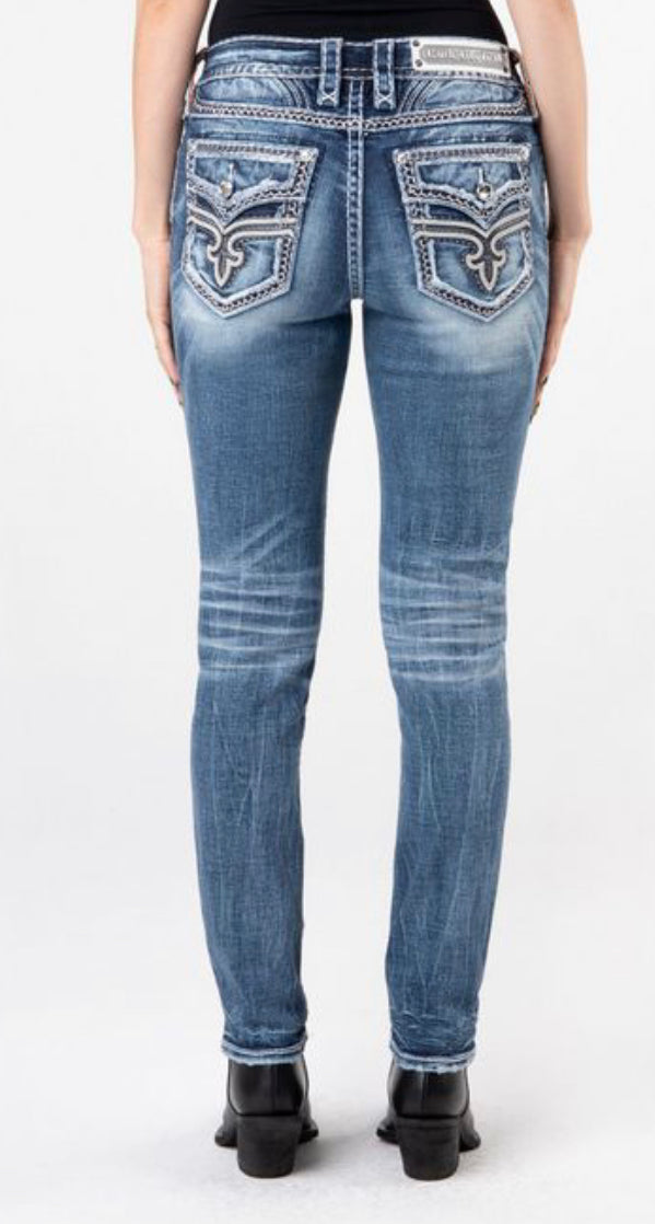 Rock Revival AURELIA Skinny Jean-Skinny-Rock Revival-Gallop 'n Glitz- Women's Western Wear Boutique, Located in Grants Pass, Oregon