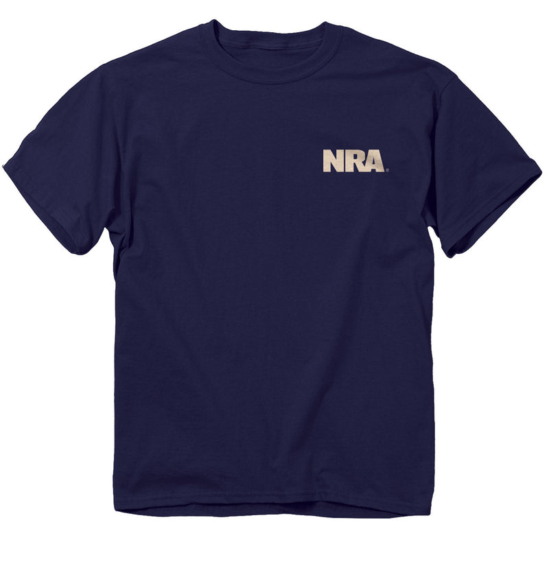 NRA - Shotgun Flag" Tee-Men's Graphic Tee-Buck Wear-Gallop 'n Glitz- Women's Western Wear Boutique, Located in Grants Pass, Oregon