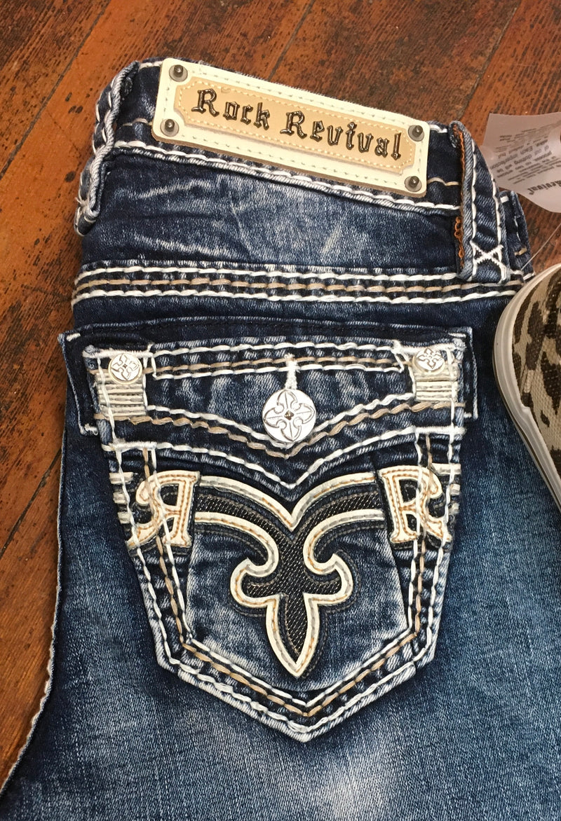 Rock Revival Talisa Skinny Jean-Skinny-Rock Revival-Gallop 'n Glitz- Women's Western Wear Boutique, Located in Grants Pass, Oregon