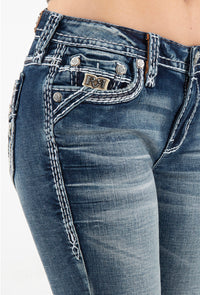 Rock Revival Chintzrose Bootcut Jean-Bootcut-Rock Revival-Gallop 'n Glitz- Women's Western Wear Boutique, Located in Grants Pass, Oregon