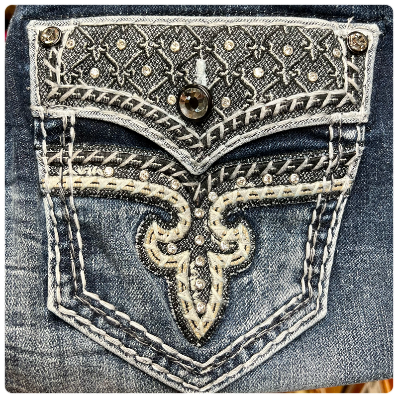 Rock Revival Goldie Skinny Jean-Skinny-Rock Revival-Gallop 'n Glitz- Women's Western Wear Boutique, Located in Grants Pass, Oregon