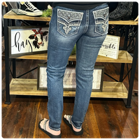 Rock Revival Goldie Skinny Jean-Skinny-Rock Revival-Gallop 'n Glitz- Women's Western Wear Boutique, Located in Grants Pass, Oregon