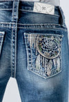 Miss Me Girls "Day Dreaming" Bootcut Jean-Kids Bootcut-Miss Me-Gallop 'n Glitz- Women's Western Wear Boutique, Located in Grants Pass, Oregon