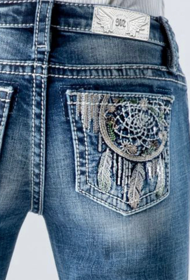 Miss Me Girls "Day Dreaming" Bootcut Jean-Bootcut-Miss Me-Gallop 'n Glitz- Women's Western Wear Boutique, Located in Grants Pass, Oregon