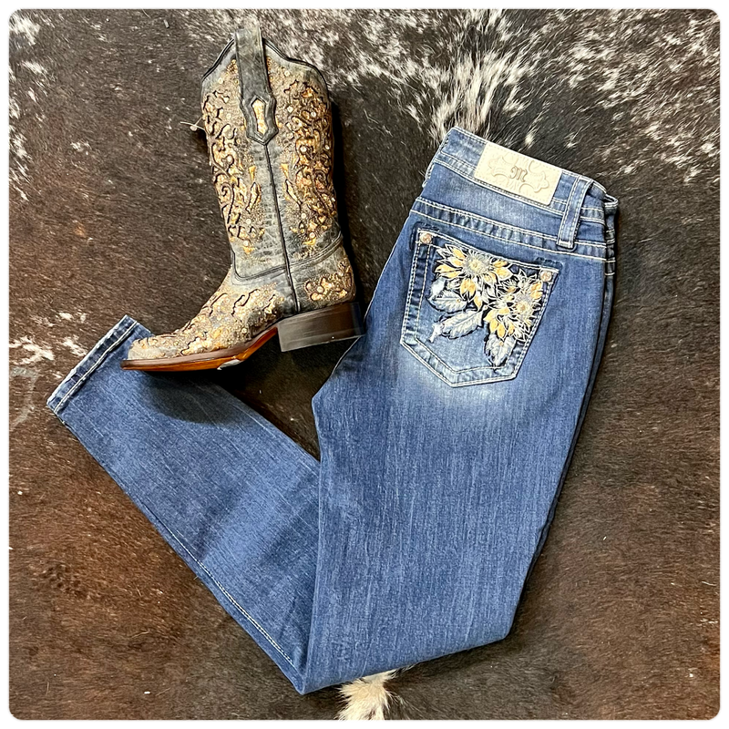 Miss Me "Spring Time" Skinny Jean-Skinny-Miss Me-Gallop 'n Glitz- Women's Western Wear Boutique, Located in Grants Pass, Oregon