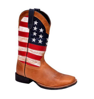 Women's Patriotic Cowboy Boot by Roper-Women's Boot-Roper/Stetson-Gallop 'n Glitz- Women's Western Wear Boutique, Located in Grants Pass, Oregon
